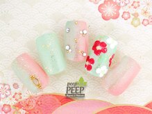 ピッピ 桜新町店(peep PEEP)/2019年新春ネイル-6