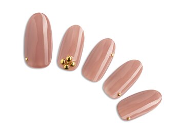 プラスネイル 池袋西口店(PLUS NAIL)/【612】シンプルスタッズ¥6,039