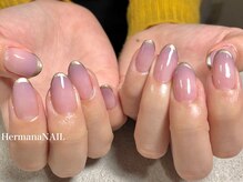 エルマナ ネイル(Hermana NAIL)/シンプルジェルart2本付