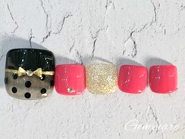 ドットリボンネイル