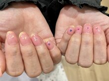 ルビー バイ イノセンシア(RUBY by INOCENCIA)/ぷっくりラメフレンチ