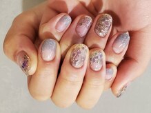 ケー フレーバー ネイル(K flavor nail)/open記念オーロラデザイン¥9580