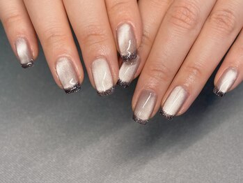 エルマナ ネイル(Hermana NAIL)/ぷるマグ×フラッシュフレンチ