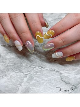 ジャスミン(Jasmine)/秋ネイル