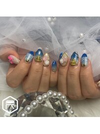 青グラデーション