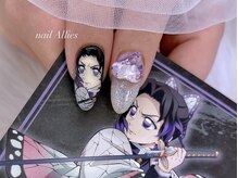 ネイル アリーズ セカンド(nail Allies 2nd)/痛ネイル 手書き
