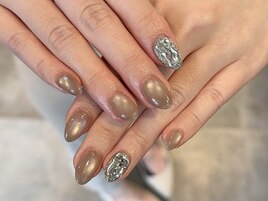 埋め尽くしネイル