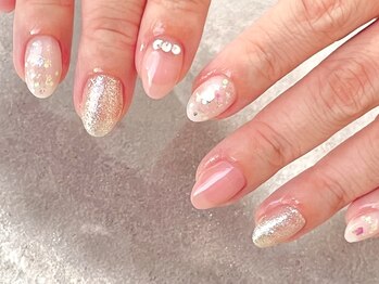 リーブル ネイル(Libre nail)の写真/自分だけのお気に入りの指先に◎オフィス~個性派ニュアンス♪特別な日のネイルまでお任せください◎