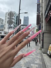 ミユキ(Miyuki)/Acrylic scalp art long