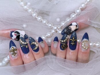 アリーズ(Allies)/痛ネイル フレンチ キラキラ