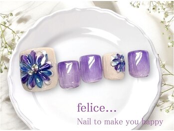 フェリーチェビューティー 大宮西口店(felice BEAUTY)/【定額フットデザイン】8500円