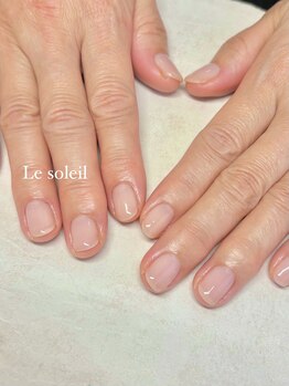 ル ソレイユ(Le soleil)/ナチュラルネイル byあすか