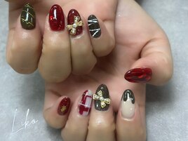 バレンタインネイル♪