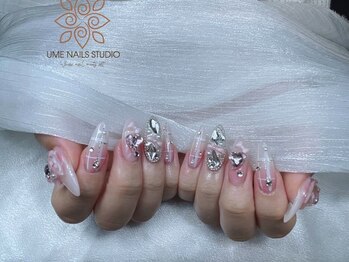 ウメネイルスタジオ(UME NAIL STUDIO)/題長さだしやり放題×つけ放