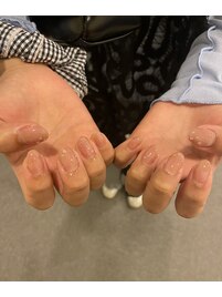 桃ネイル