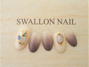 スワロンネイル(SWALLON NAIL)/新作☆3.4月定額ネイル