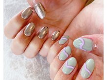 ネイルサロン ティフィン(tiffin)/～アシメネイル～