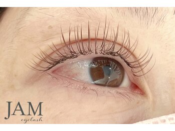ジャム アイラッシュ 枚方店(JAM eyelash)/カラーブラウンフラットラッシュ