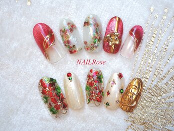 ネイルローズ(NAIL Rose)/クリスマスネイル