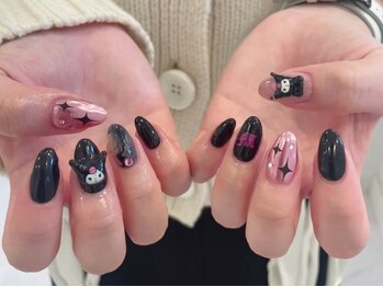 アイスタジオ アンド ダブルネイル 高槻店(EYE STUDIO&W NAIL)/キャラネイル/ミラーネイル/高槻