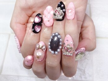 レディスペネイル ノーラ 名駅店(Redispe nail NouRa)の写真/高技術で満足度◎やり放題でお好みのデザインを♪お好きなデザインをご持参ください！お得なクーポンあり☆