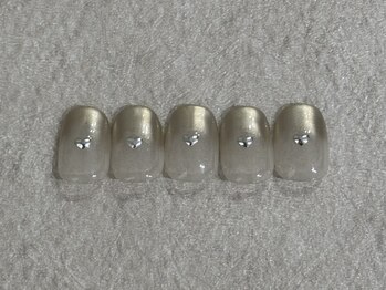 秋のニュアンスネイル