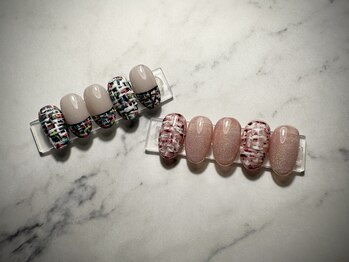 リー(RE)/ツイードアート(定額アート)