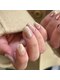ラテネイル(Latte nail)の写真/【初回オフ無料】ニュアンス/オフィスネイルは"大人な雰囲気と抜け感"ある上品なデザインに♪長さだしも◎