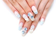 ネイルコレクション ベビーピンク(Baby Pink)/長さだしジェル☆フリー♪リボン