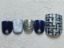 ネイルビート(NAIL BEAT)/ツイードネイル　フット