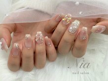 ニア ネイルサロン 大阪駅前第2ビル(Nia)/チークネイル