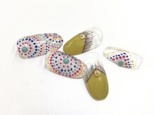 ネイルサロン ジュネイル(NAIL SALON JUNAIL)/カラフルドット×エスニック