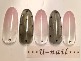 シースルードットネイル