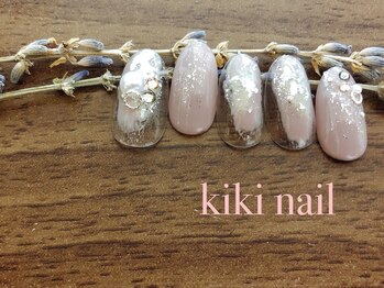 キキネイル たまプラーザ店(kikinail)/キラキラ塗りかけネイル