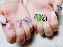 マグノリアネイル(magnolia nail)/ミディアムアート