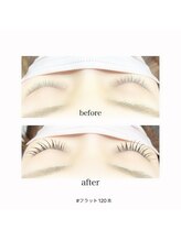 アイラッシュ ネイル バイ キララ(eyelash nail by KIRARA)/フラット120本