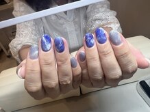 ネイル アイラッシュ 彩 熊谷店/ニュアンスネイル