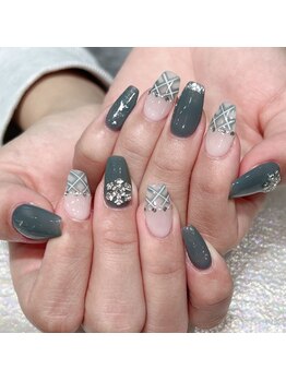 クイーンズビューティーサロン 新宿本店(Queen's beauty salon)/チップ長さだし定額コース