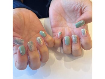 ハーティーネイル 自由が丘南口店(heartynail)/春のニュアンスネイル