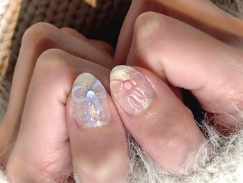 ネオリーブドレスネイルアンドアイラッシュ(Neolive dress nail&eyelash)/*持ち込みデザイン*¥7500から