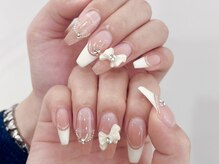 モカ 心斎橋(moca by Lee)/【Aina】フレンチワンホンネイル