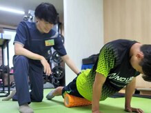 運動ルームによるパーソナルトレーニングも行っております！