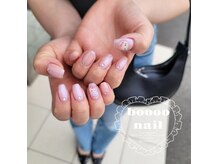 ブーネイル(boooo nail)/オーロラミラーネイル♪