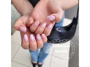 ブーネイル(boooo nail)/オーロラミラーネイル♪