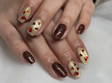 ネイルビジョルノ つくばみどりの店(Nail Begiorno)/定額デザイン　ハートネイル