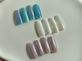 ネイルエルーシェ 立川店(Nail Ercher)/オーロラワンカラーラインナップ
