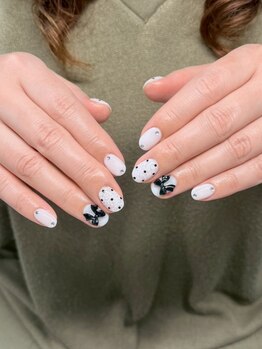 シオ 錦糸町(sio.)の写真/《韓国アート》4~6本アート入りトレンド定額 ¥7800★見惚れてしまう指先に♪ワンランク上の可愛いを実現!