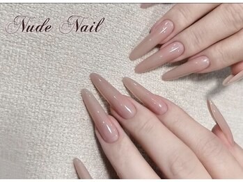 ヌード ネイルスタジオ 千葉店(Nude Nailstudio)の写真/美フォルム×長さ出しで理想の指先へ♪大人上品スカルプ韓国ネイル/ワンホンネイル/スカルプ/パラジェル