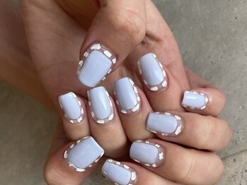 ヨヘン 芦屋店(YoHen)/梅雨ネイル