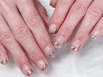 ニコネイル(NIKO NAIL)/ミラーネイル